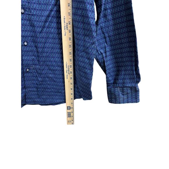 Robert Graham Classic Fit Button-Down Shirt – 2XL Artistic style Geometric print - Picture 7 of 8